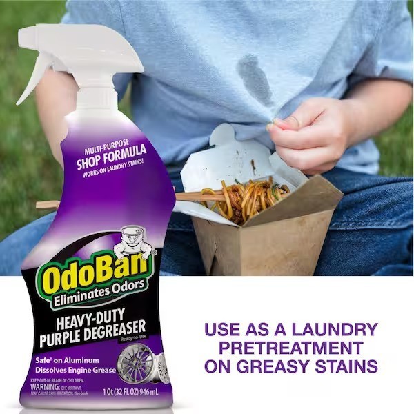 OdoBan 32 oz. Heavy-Duty Purple Degreaser Ready-to-Use Spray multi -purpose
