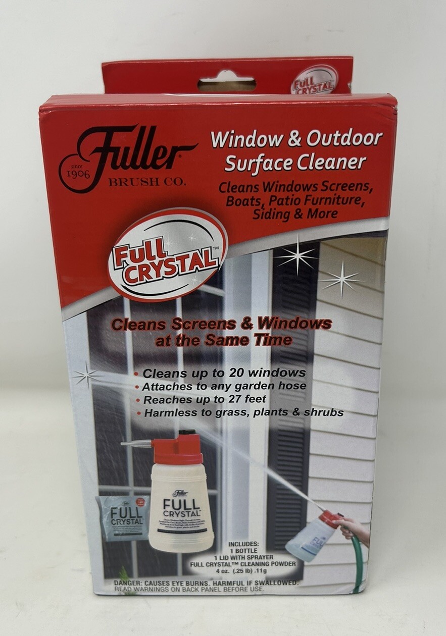 Fuller Brush #FBFC-6 Full Crystal Window & Outdoor Boats Surface Cleaner NIB New