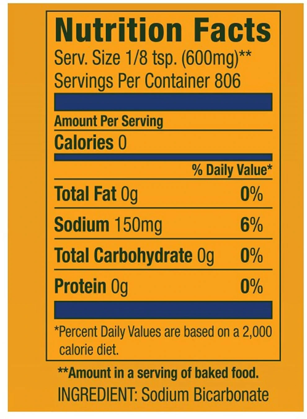 Arm & Hammer Baking Soda, 1 Pound (Pack of 3)