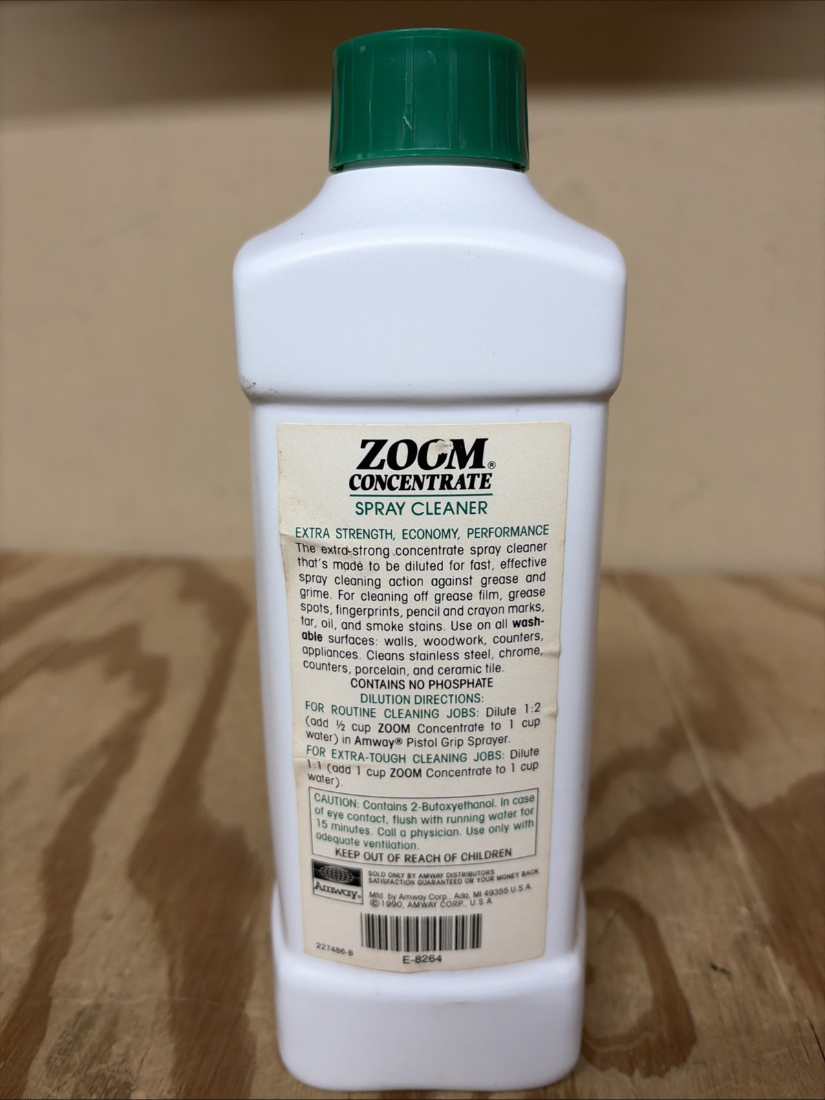 NOS 1993 Amway Zoom Spray Cleaner Concentrate 33.8 Fl Oz (1 Liter) Bottle NOS