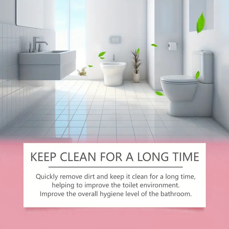 Toilet Bowl Cleaner Tablets, No Harsh Chemicals, Plant-based toilet Cleaner