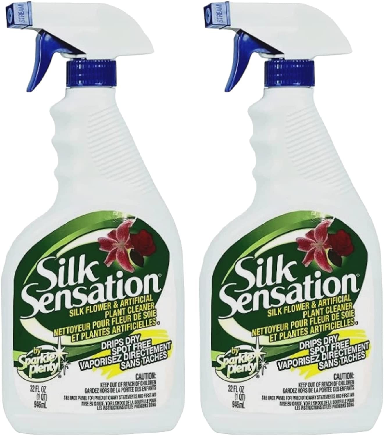 Sparkle Plenty Silk Sensation Artificial Flower & Plant Leaf Cleaner – Fake F…
