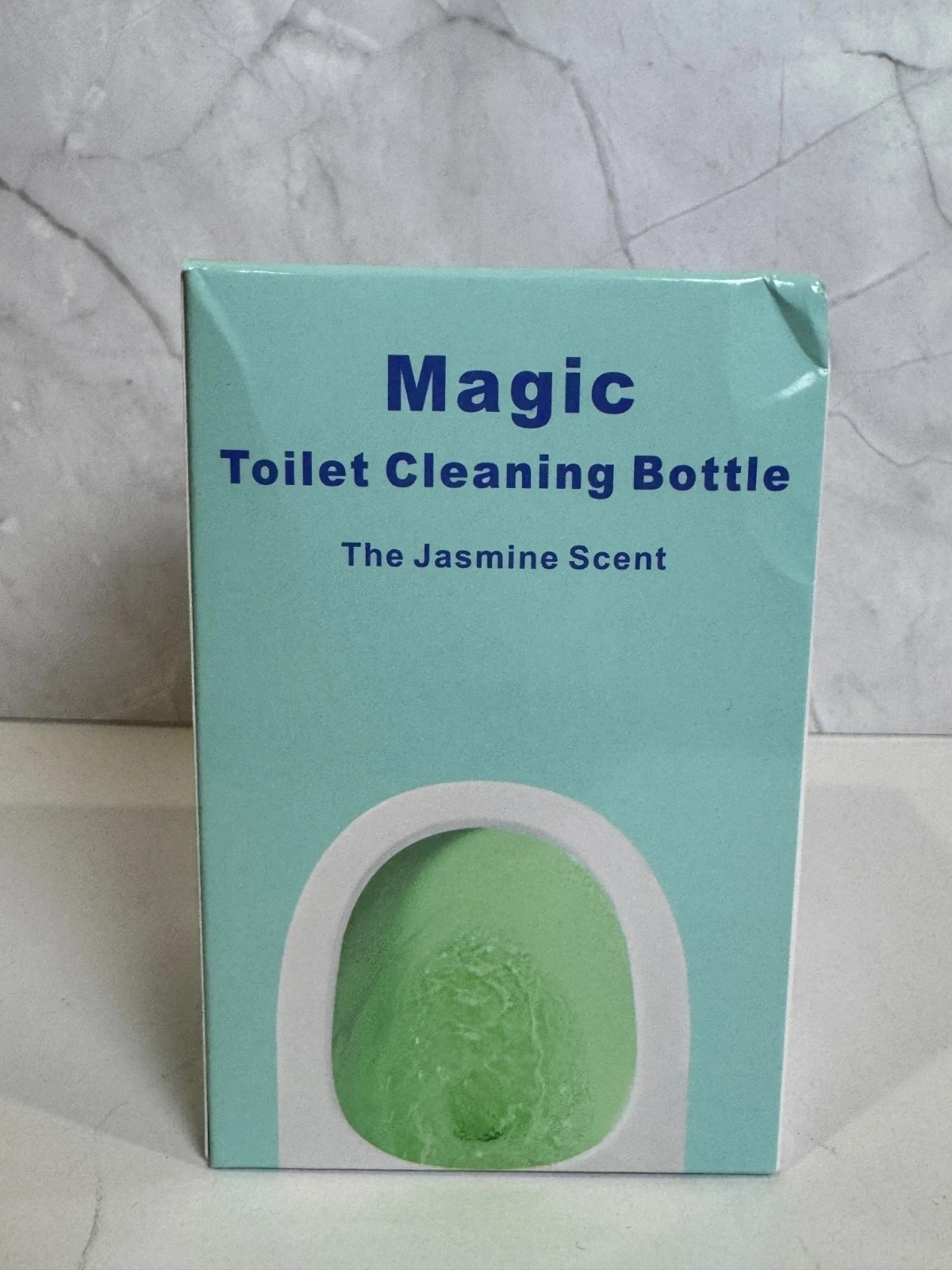 Magic Toilet Cleaning Bottle Jasmine Scent Tank Cleaner Gel Freshener New