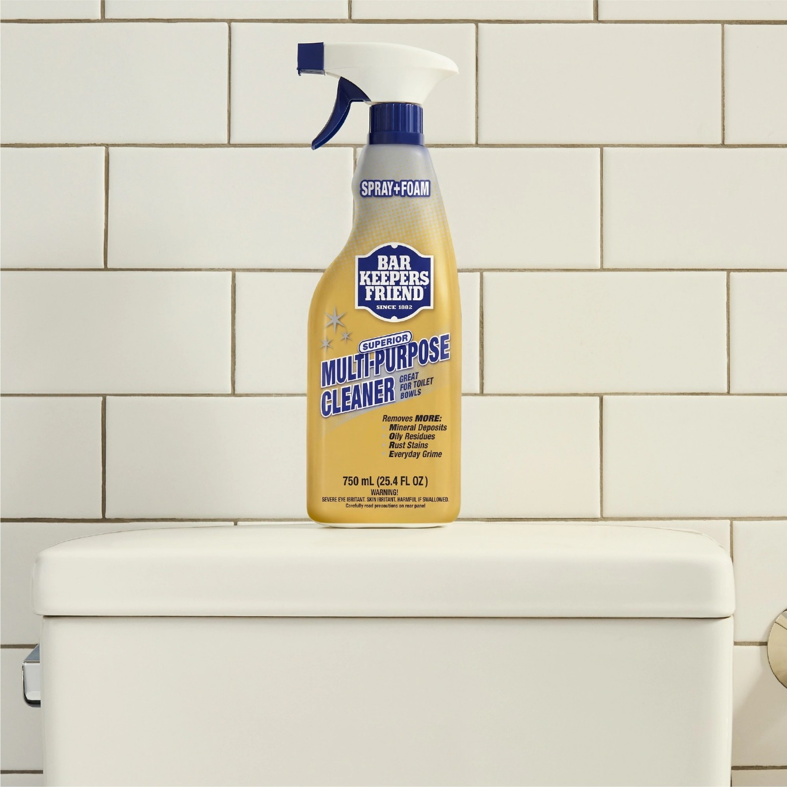 Bar Keepers Friend 25.4 oz. More Spray and Foam All-Purpose Cleaner