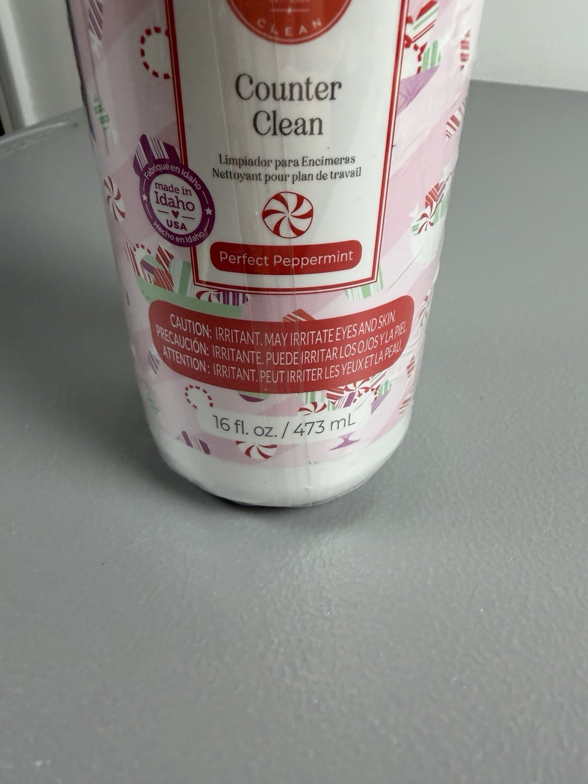 New & Sealed Scentsy Counter Clean Perfect Peppermint Scent Full Size 16 Oz