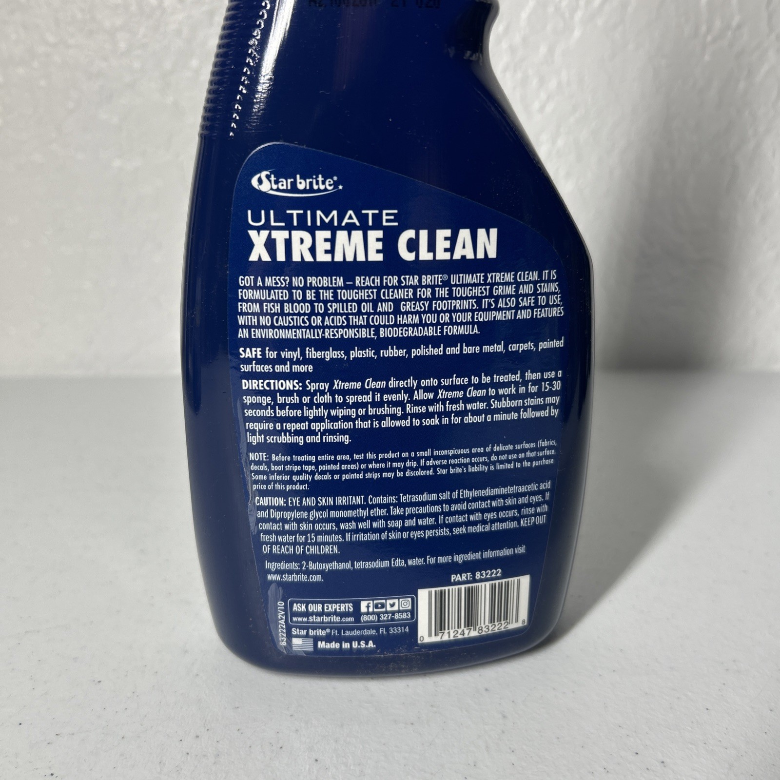 Star Brite Ultimate Xtreme Clean 22 Oz Bottle All Surface Cleaner Degreaser New