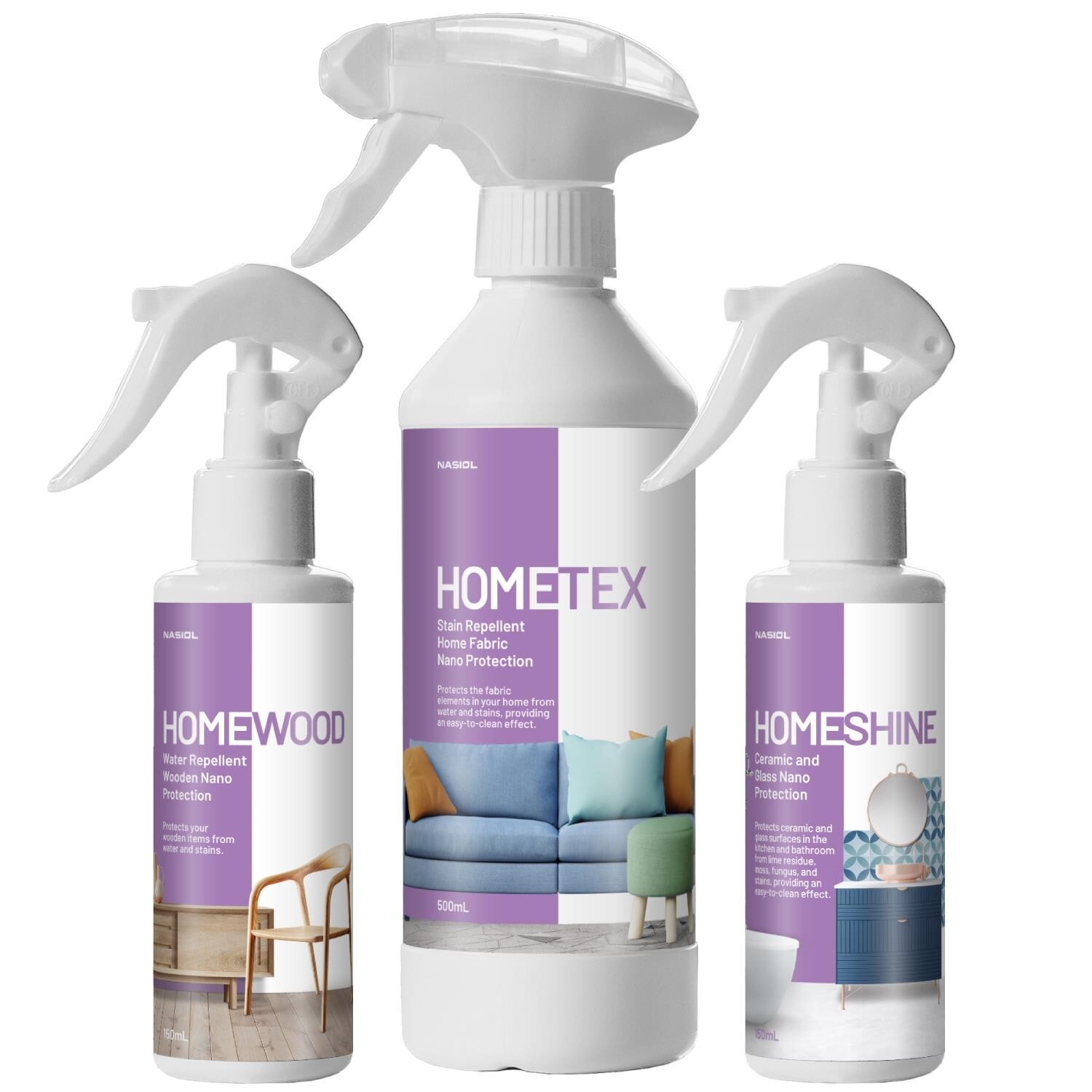 Nasiol Nasiol Home Care Advantage Package – Home Surfaces Nano Coating