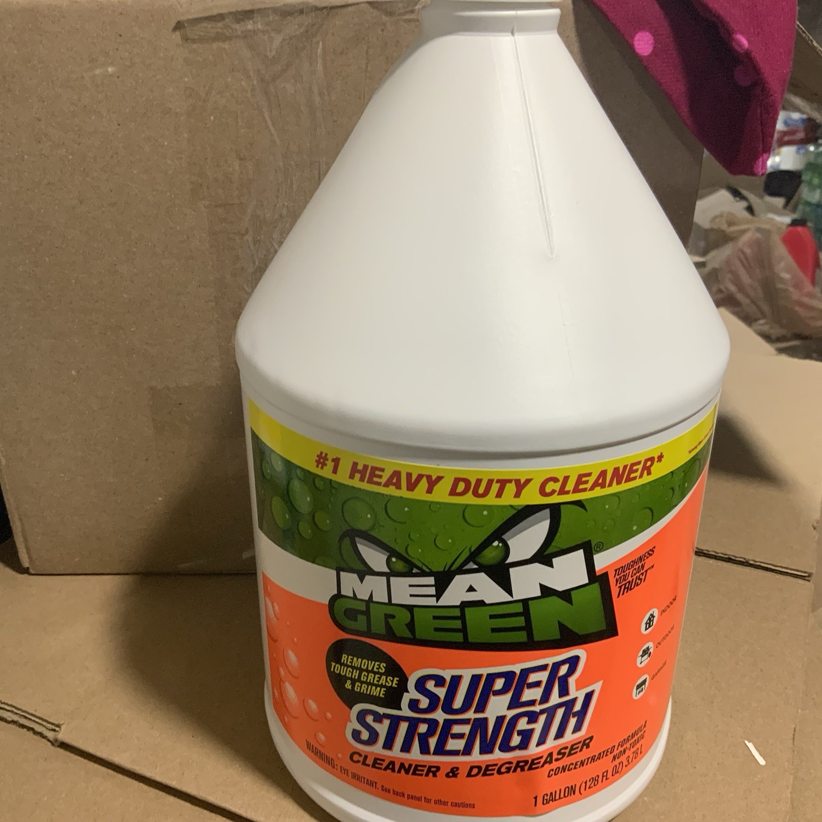 Mean Green Super Strength Cleaner & Degreaser Concentrated Formula, 1 gal
