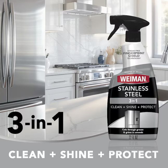 Weiman 22 Fluid ounce(s) Stainless Steel Cleaner Liquid