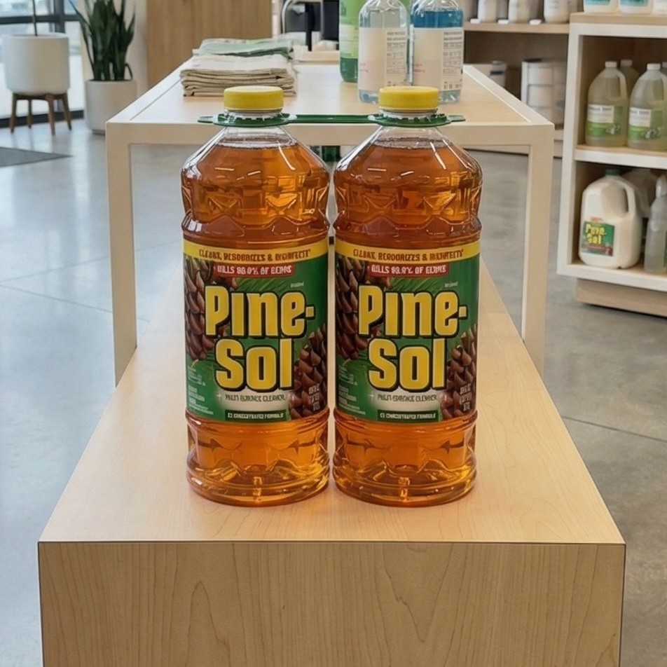 Pine-Sol Multi-Surface Cleaner – 2X Concentrated Original 2 Count x 60 Fl Oz