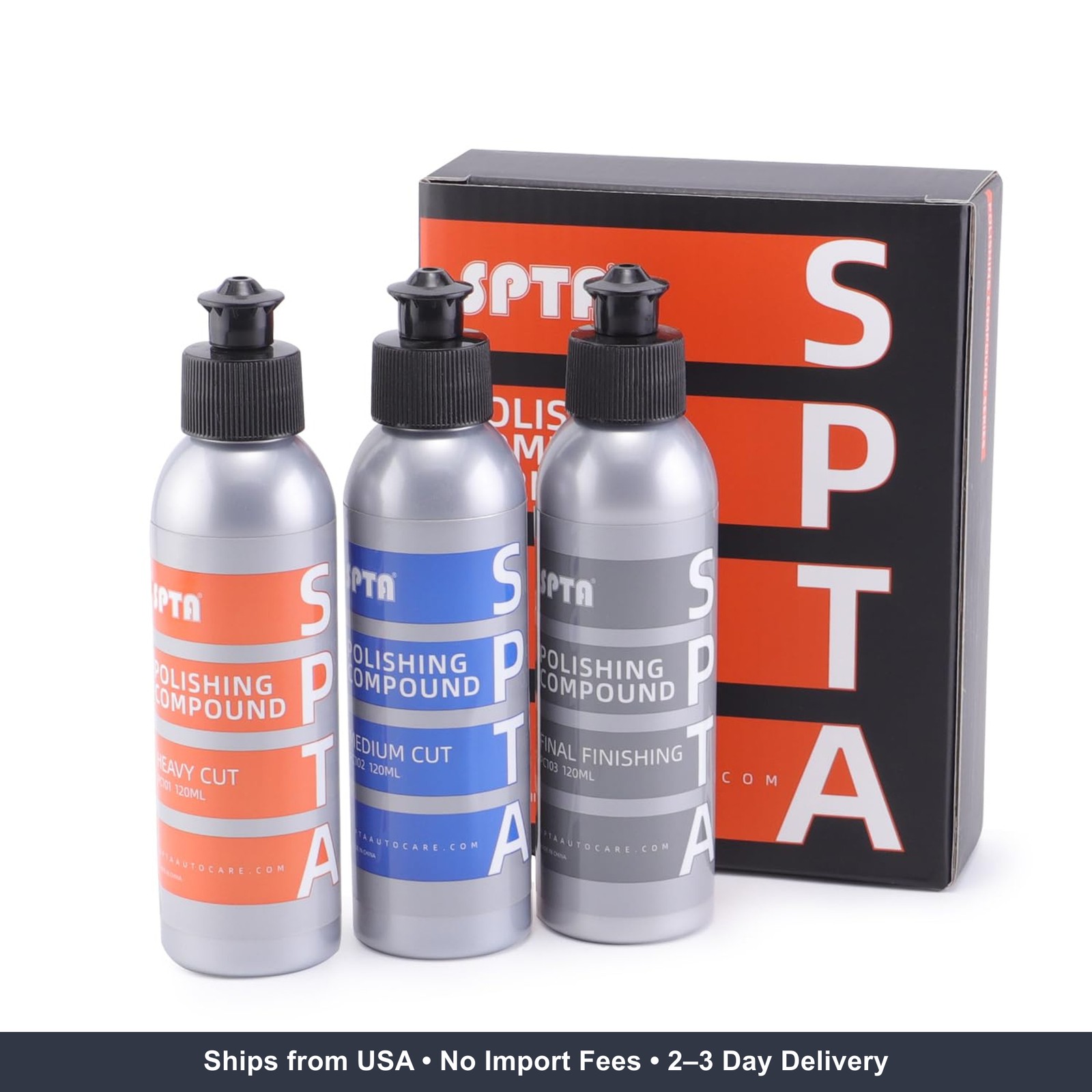Mix Polishing Compound, SPTA 4.06oz (120ml) Polishing Compound Car Scratch & Swi
