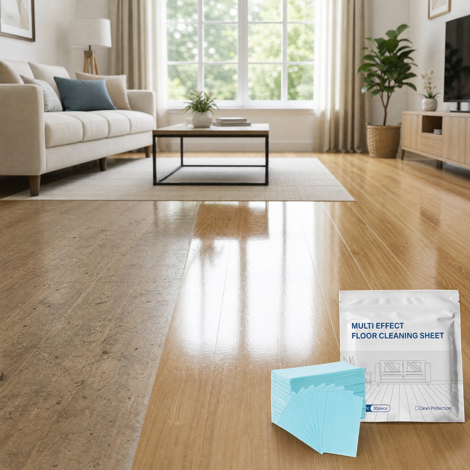 30Pcs Concentrated Floor Cleaning Tablets Multi-Surface Tile Hardwood Laminate