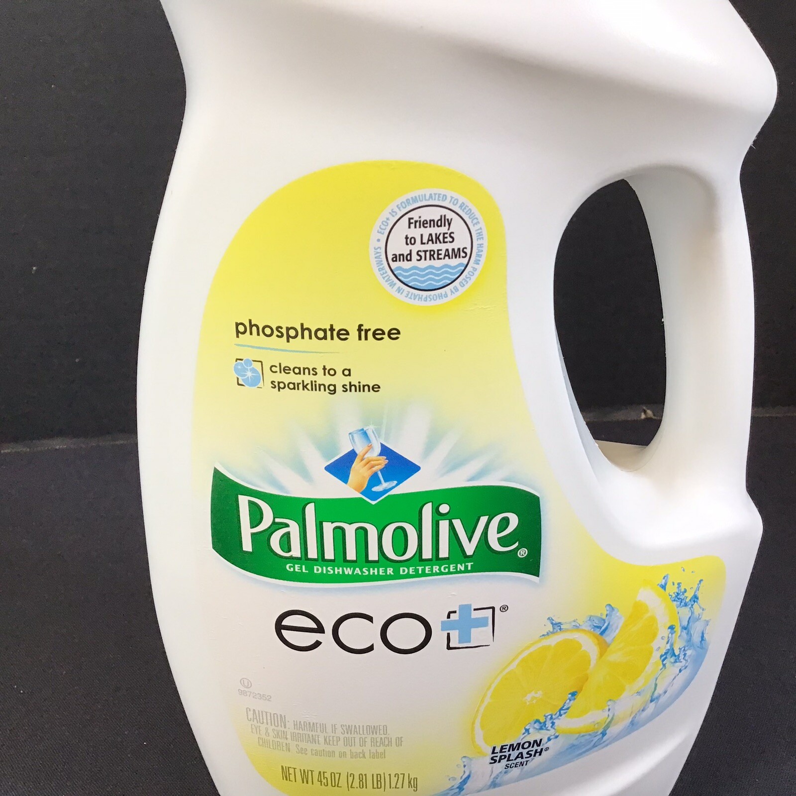 Palmolive Eco Plus Dishwasher Detergent Gel Lemon Splash Discontinued 45 oz New
