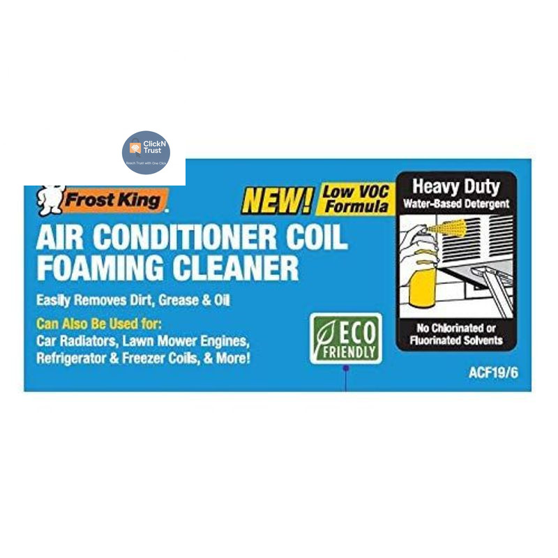 Frost King ACF19 Foam Coil Cleaner, 1.18 Pound (Pack of 1), Pack 1, Color