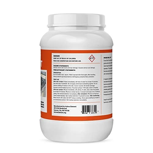 Commercial Fryer Cleaner – 8 lbs Concentrated Powder – 21 Cleanings – Deep Fryer