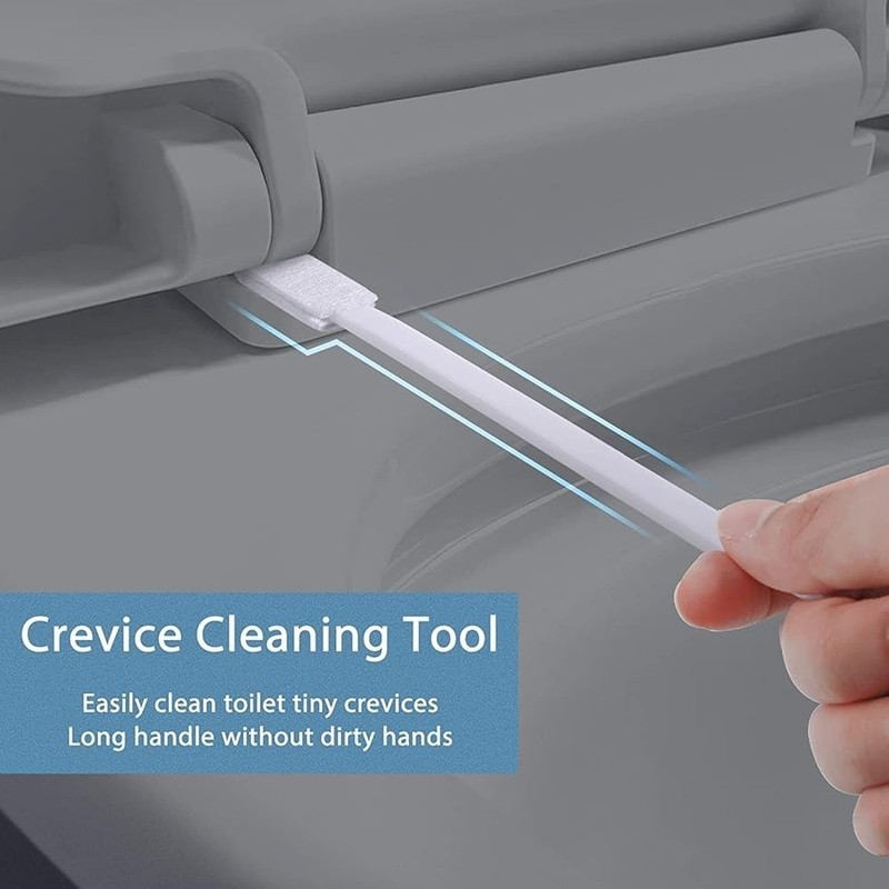 Crevice Cleaning Tool Microfiber Brushes Toilet Kitchen Narrow Gaps 60 Pack New