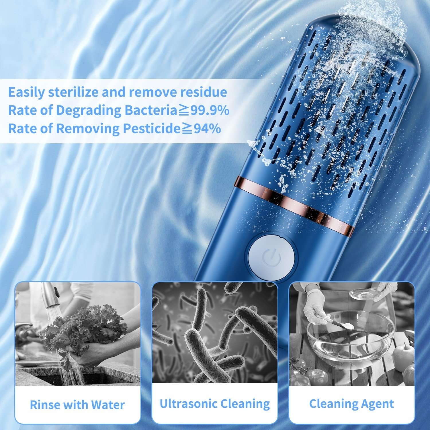 Fruit and Vegetable Washing Machine, Fruit Cleaner Device,Fruit Purifier for …