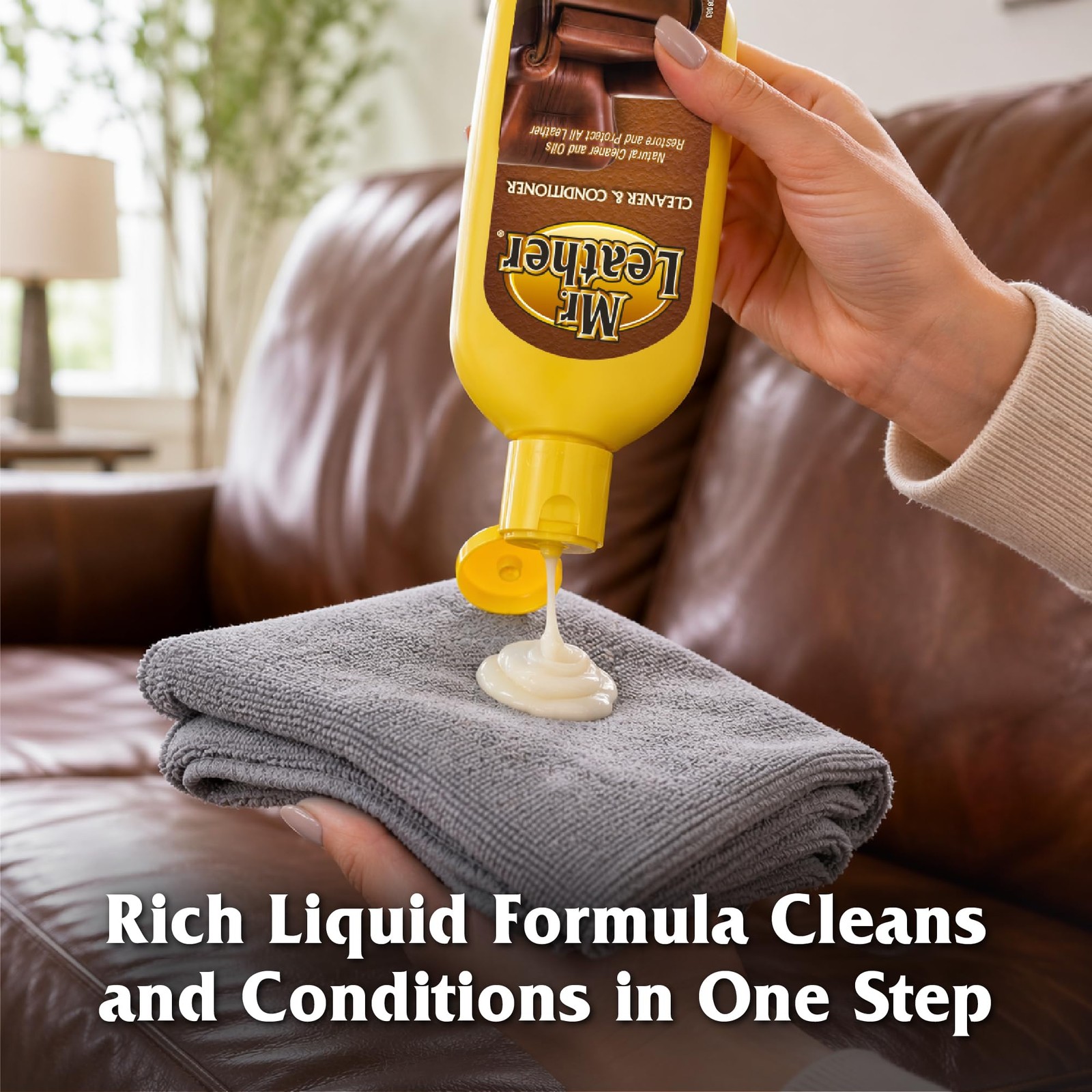 Cleaner and Conditioner (8 oz) – Restores & Protects All Leather with Natural…
