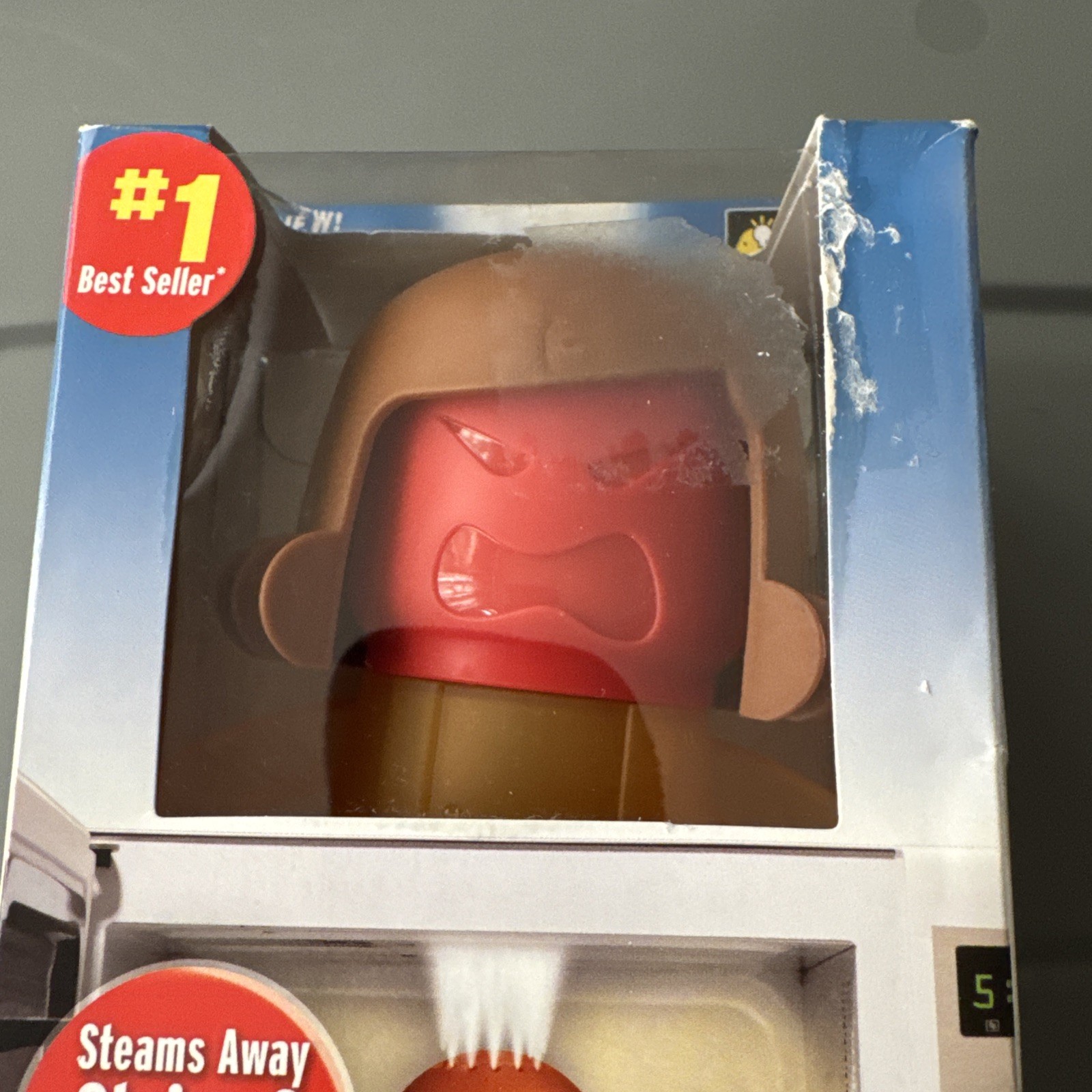 Angry Mama-Easy Microwave Steam-Stains & Odors Cleaner Cleanser-New
