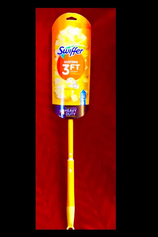 SWIFFER Dusters 3ft 7pc Combo: 1 Handle with 3 360° refills & 3 hand duster kits