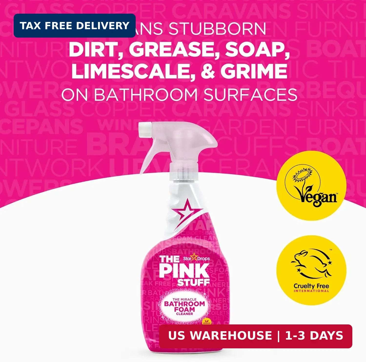 Stardrops – The Pink Stuff Ultimate Cleaning Pack – Miracle Cleaning Paste, Mult