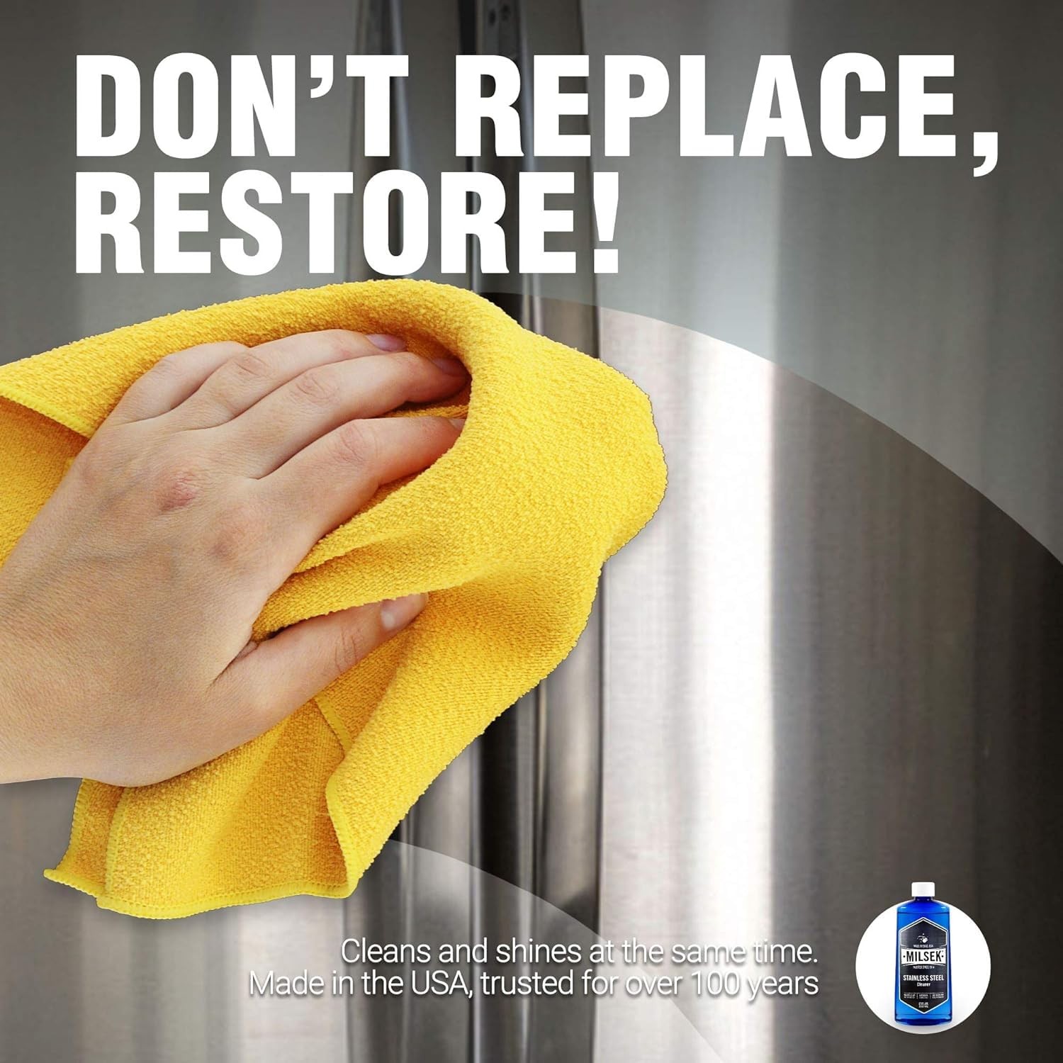 Stainless Steel Cleaner – Multipurpose Cleaning Supplies for Home and Kitchen…