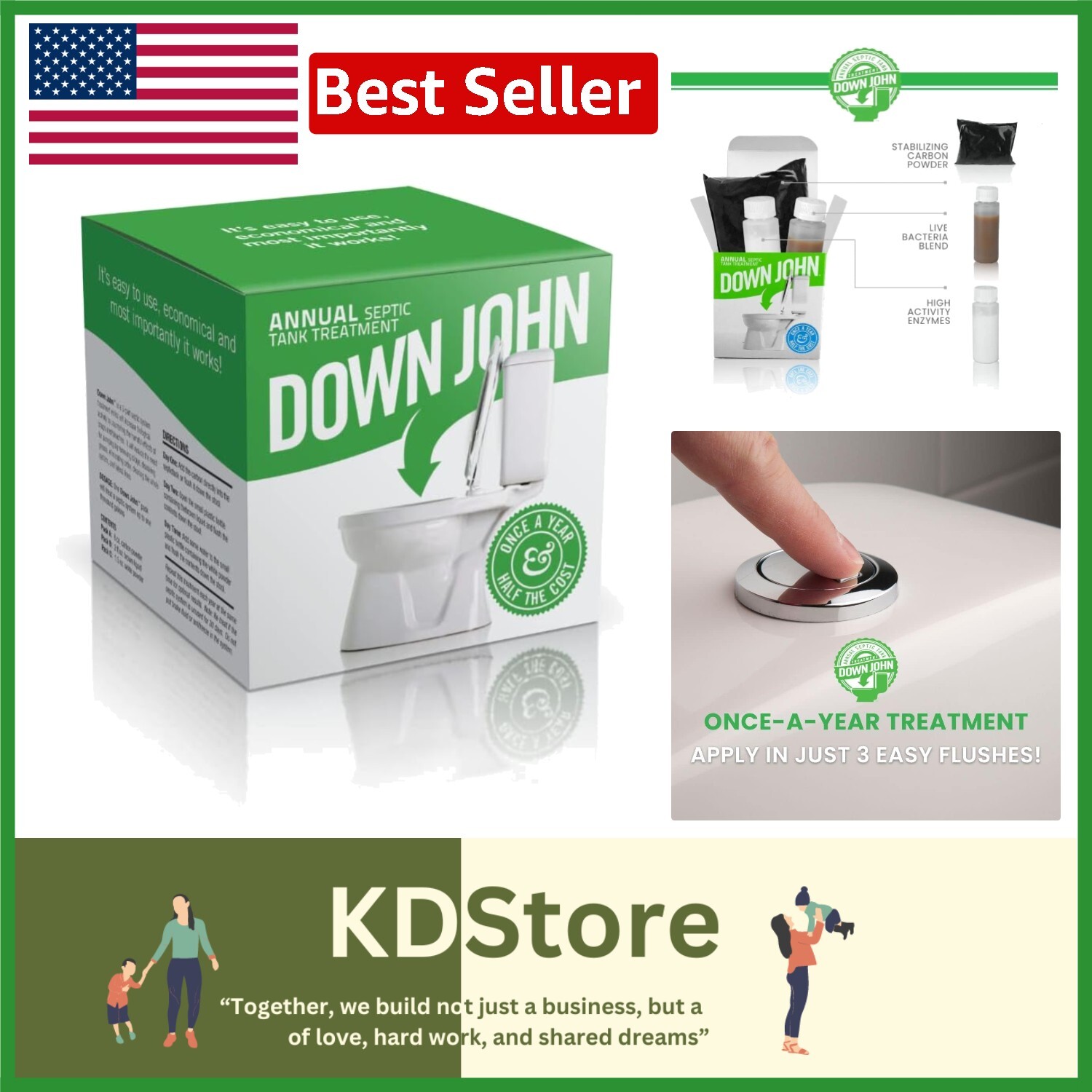 Natural Septic Tank Cleaner – Once-a- Treatment for Healthy Systems