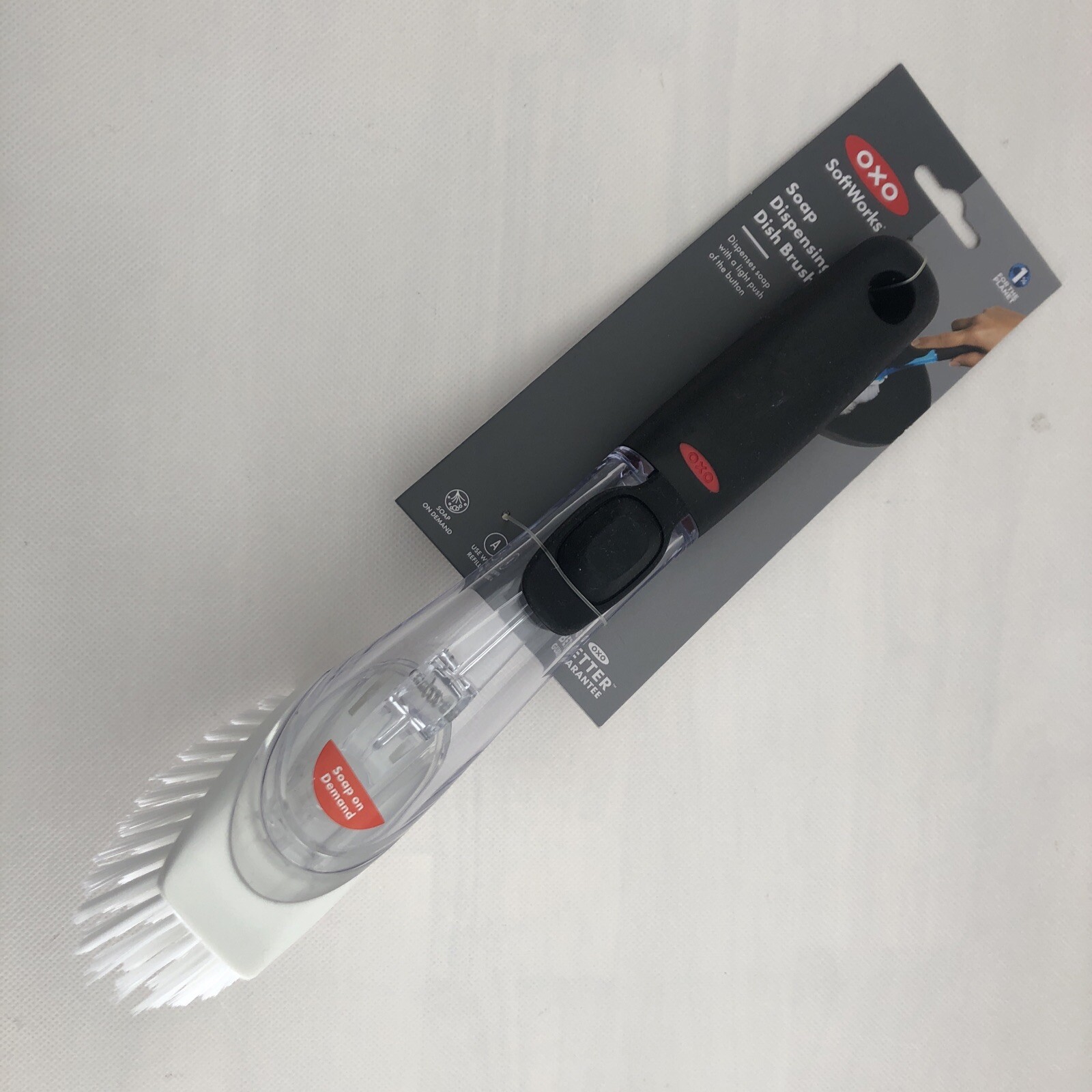 New OXO Good Grips Soap Dispensing Dish Brush