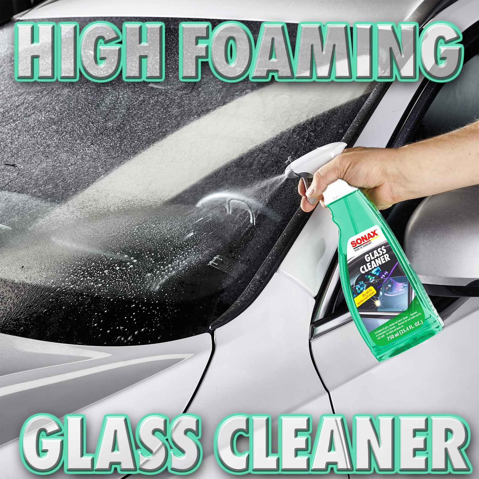 Glass Cleaner 338400 | Powerful Streak Formula for Crystal Clear Windows and …