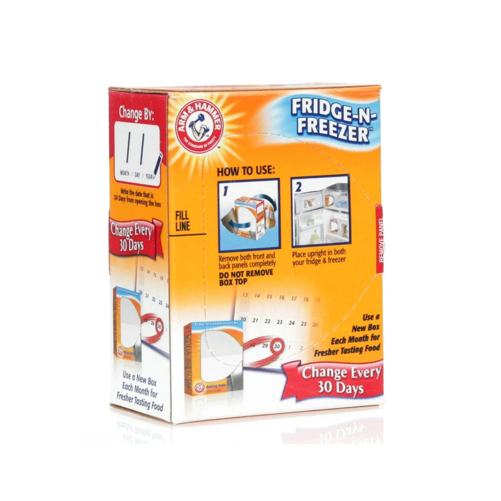 Brand New 14 oz. Baking Soda Fridge-n-Freezer Odor Absorber