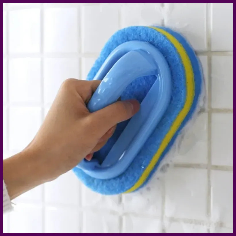 Household Cleaning Brush With Handle Dish Soap Bathroom Kitchen Tub Thicken.