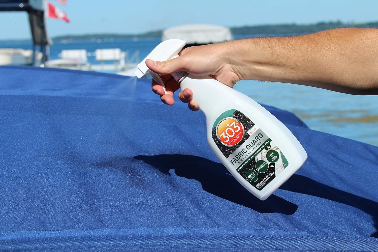303 Marine Fabric Guard 32 Oz Water Repellent Protectant Safe For All Fabrics