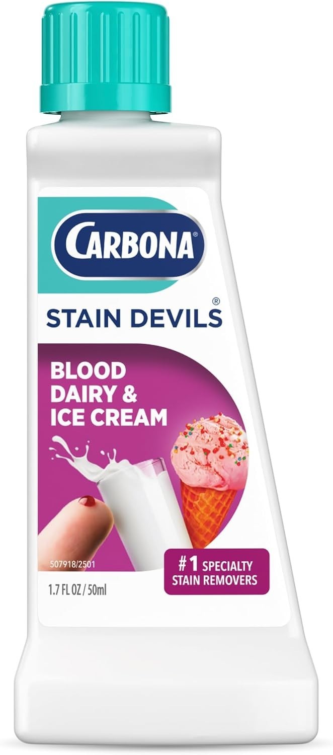 Sensitive Skin Approved Stain Remover for Blood, Dairy & Ice Cream – 1.7 Oz