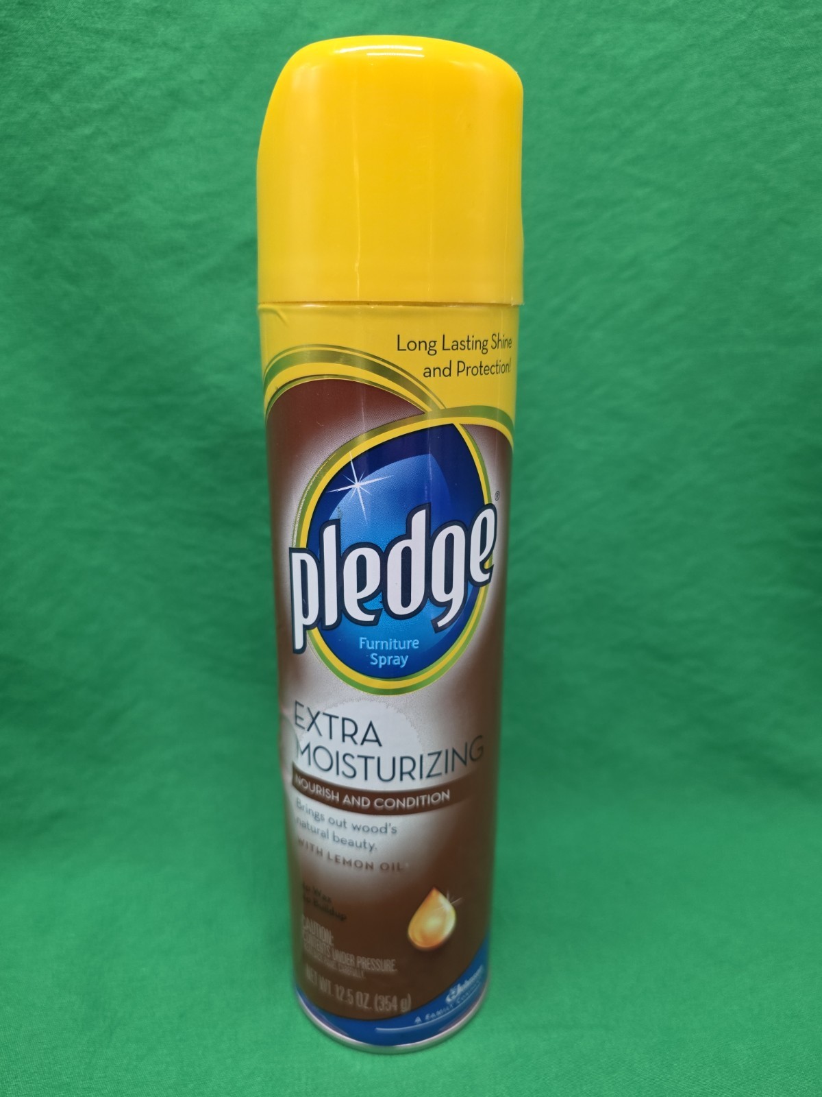 Pledge Furniture Spray EXTRA Moisturizing Polish Lemon Oil 12.5oz Discontinued