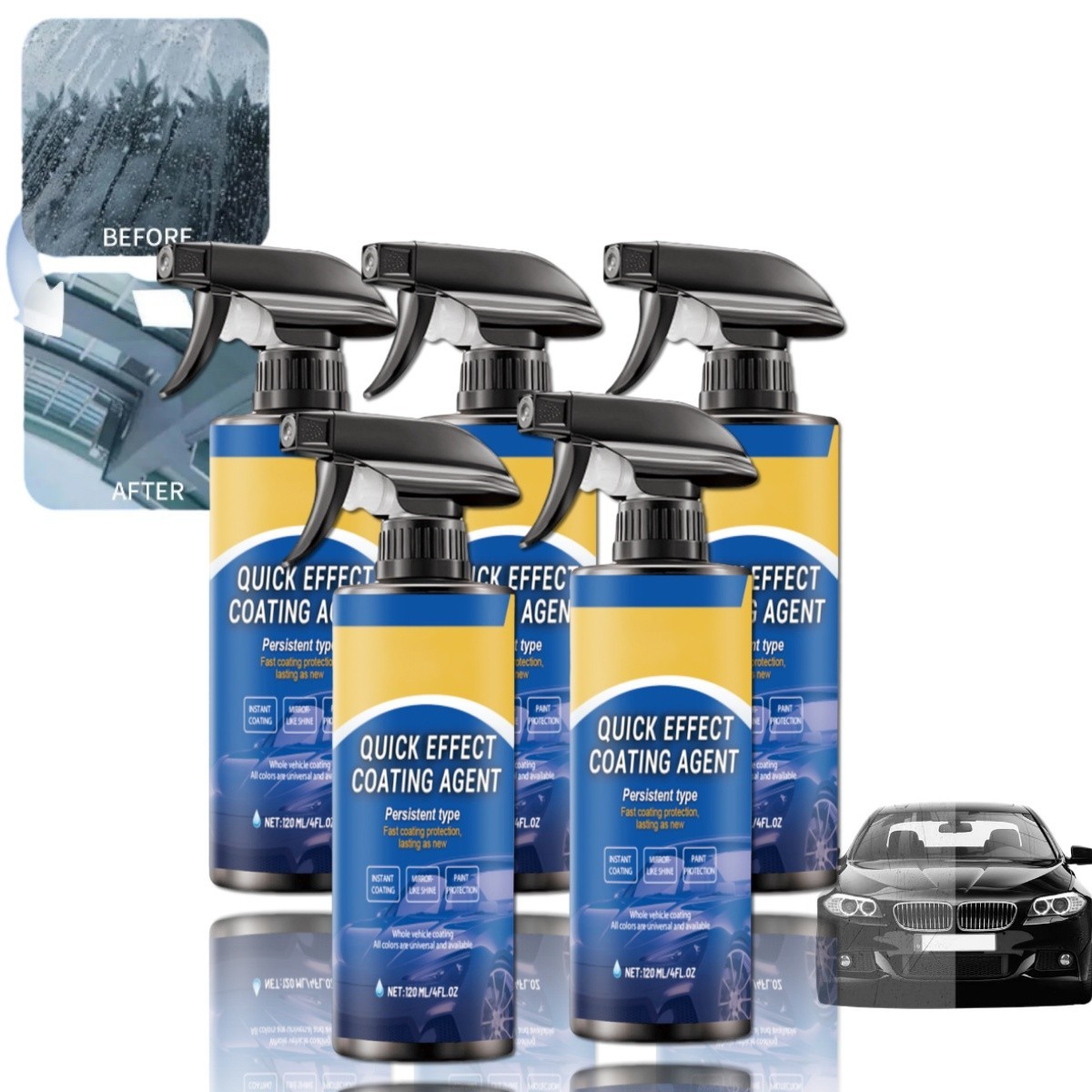 Advanced Car Quick-Acting Coating Agent Spray,Car Coating Spray,Multi-functional