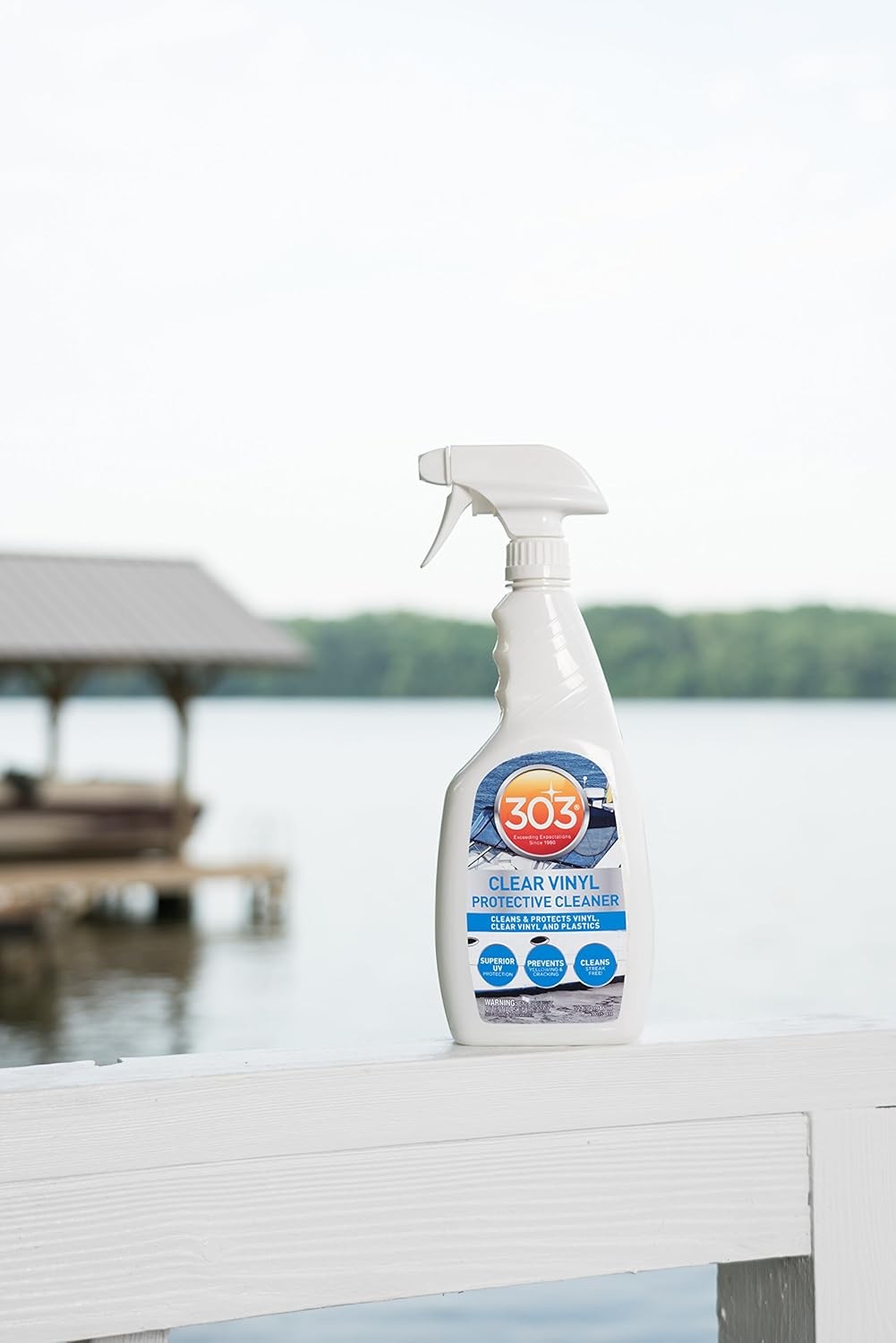 303 Marine Clear Protective Cleaner, 32oz ? Cleans & Protects Vinyl & Plastics