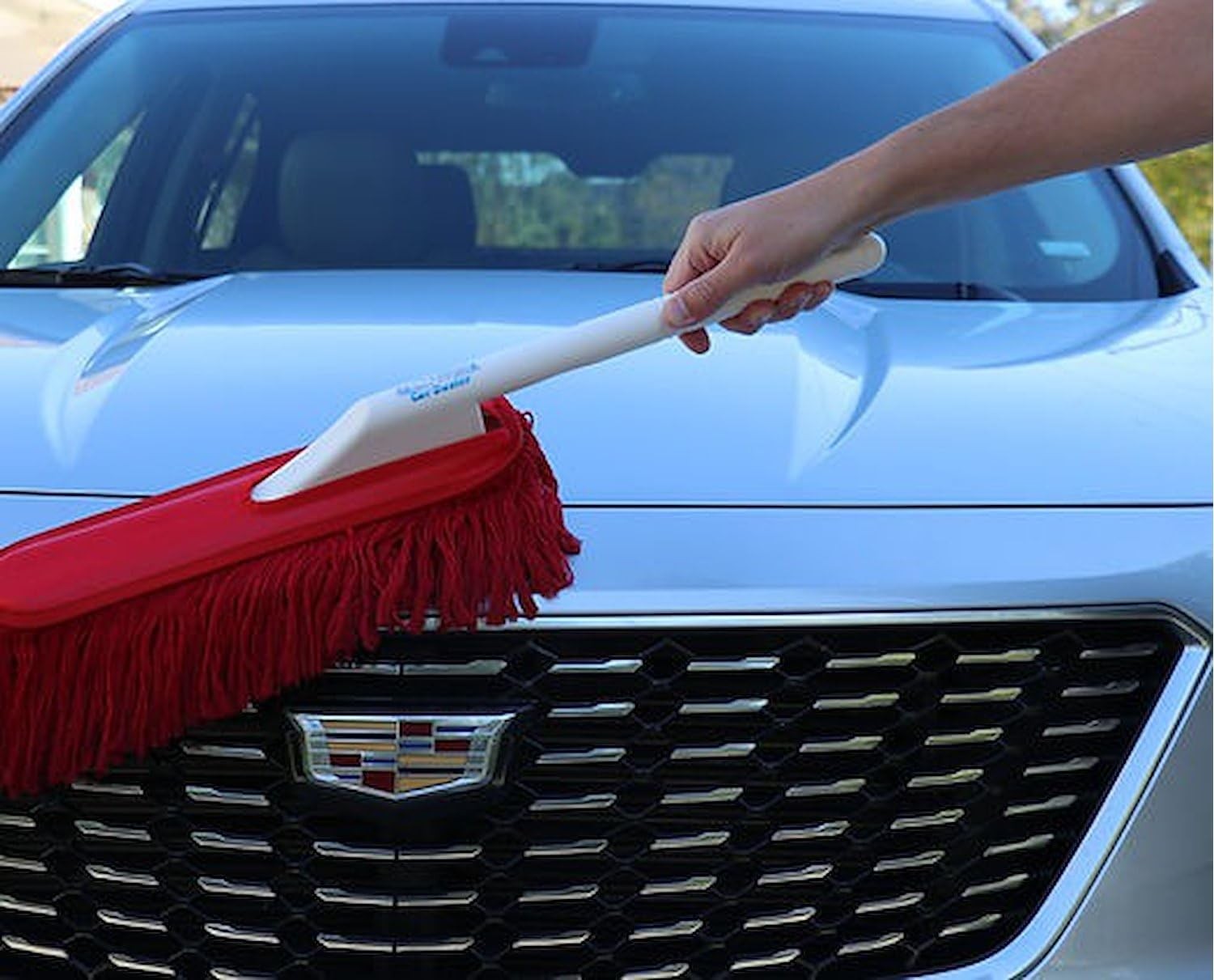 New Car Duster California Standard Model with Plastic Handle and Red Wax Treated