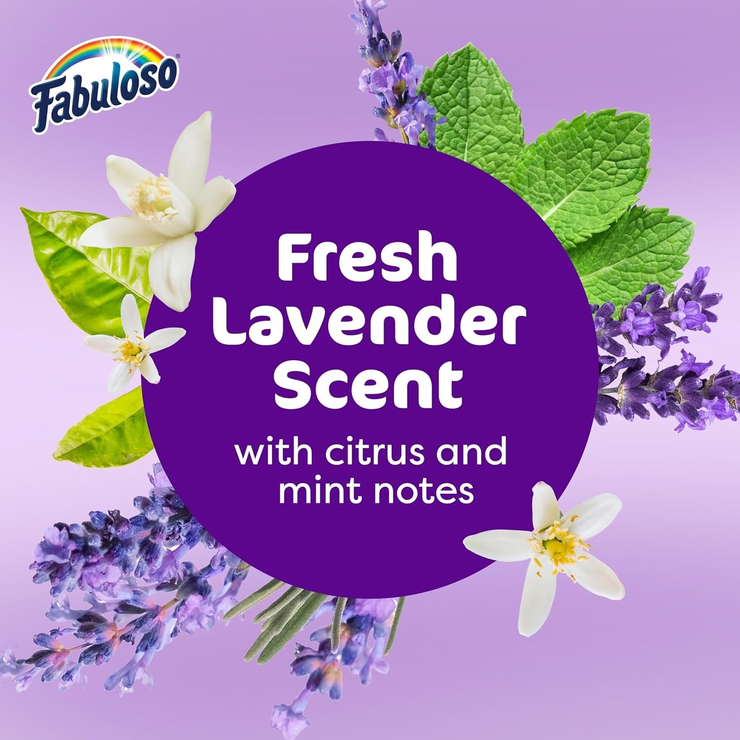 56 fl oz Lavender Scented No Rinse Multi-Purpose Cleaner | 2X Concentrated Power