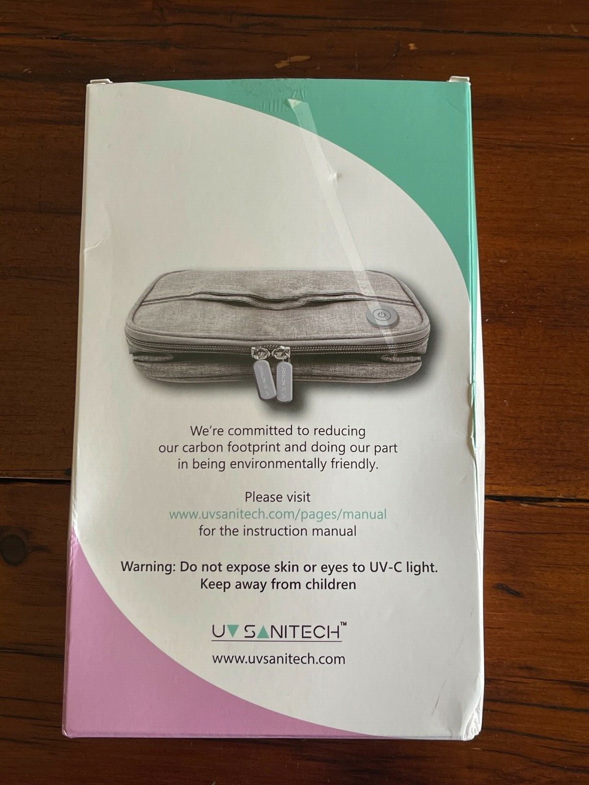 UV Sanitech UV-C Sanitizing Bag-Sanitize Your Personal Items-Phone/Keys & More