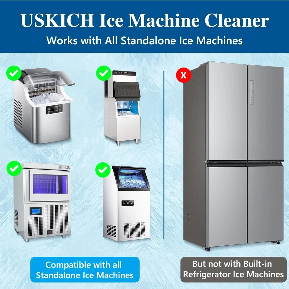 USKICH Ice Machine Cleaner Descaler Tablets-36Pack Ice Maker Cleaner Compatib…