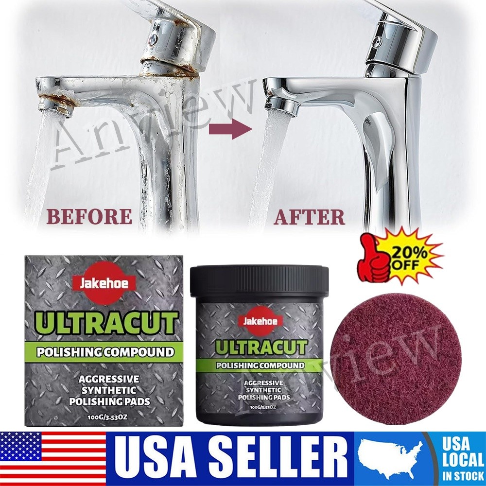Ultracut Polishing Compound,Surface Restoration Polish With Pad 100G~USA STOCK