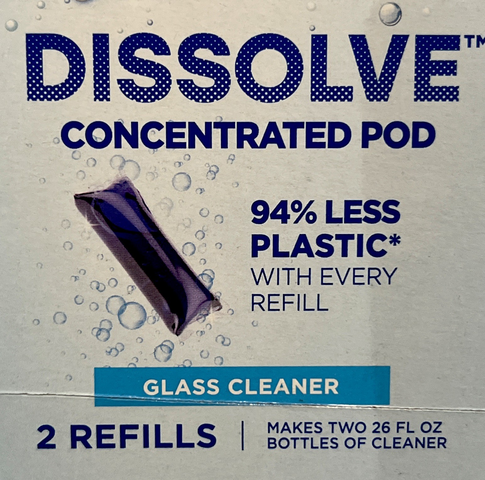 Windex Dissolve Concentrated Pod Glass Cleaner 2 Boxes 2 Refills Each Original