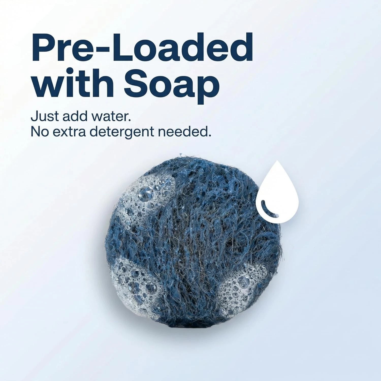 Powerful Steel Wool Soap Pads (10 Count) for Grease & Rust Removal, Reusable
