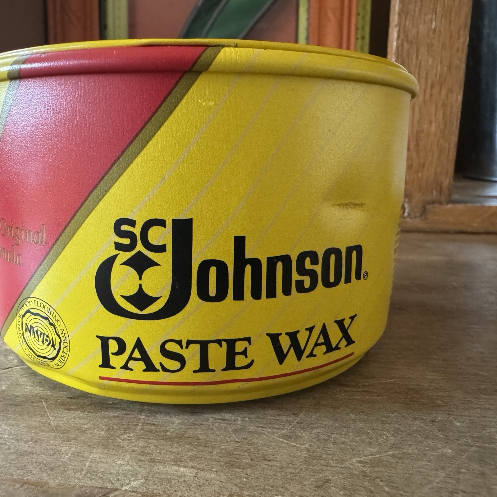 SC Johnson Paste Wax The Original Formula, 16 oz (1 lb) Discontinued Nearly Full