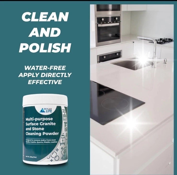 Skylarlife Multi-purpose Surface Stone Cleaning Powder (200g) to remove rust …