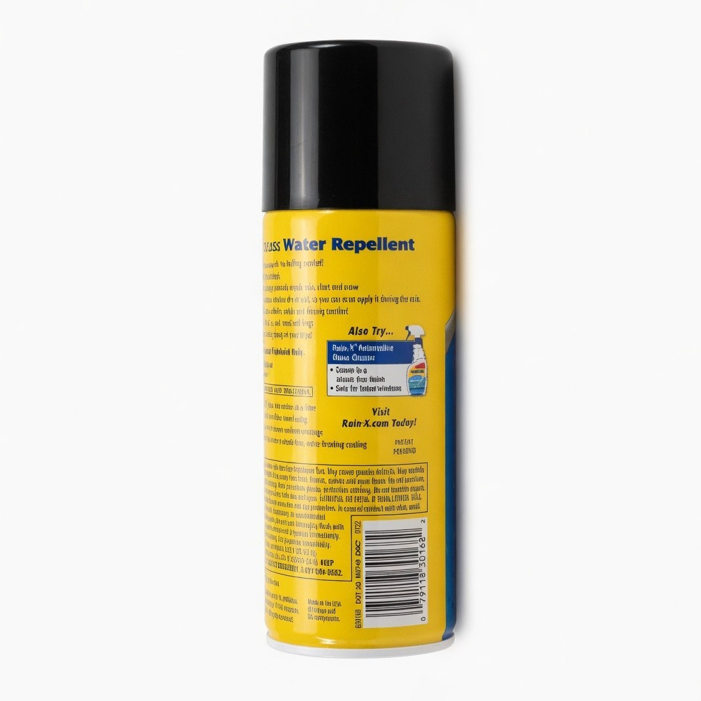Rain-X 630168 Glass Water-Repellent Aerosol 12 oz.
