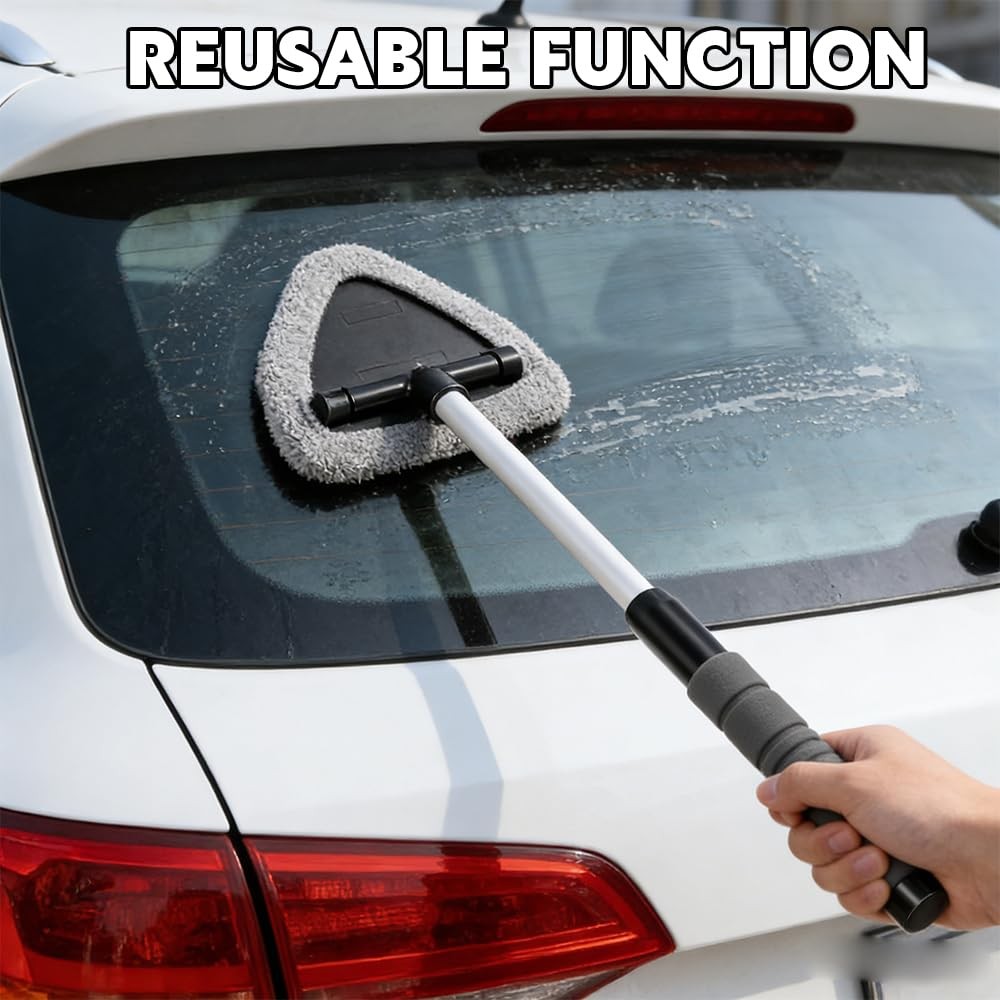 Windshield Cleaning Tool, Car Window Cleaner Tool, Vehicle Window Cleaning Ki…