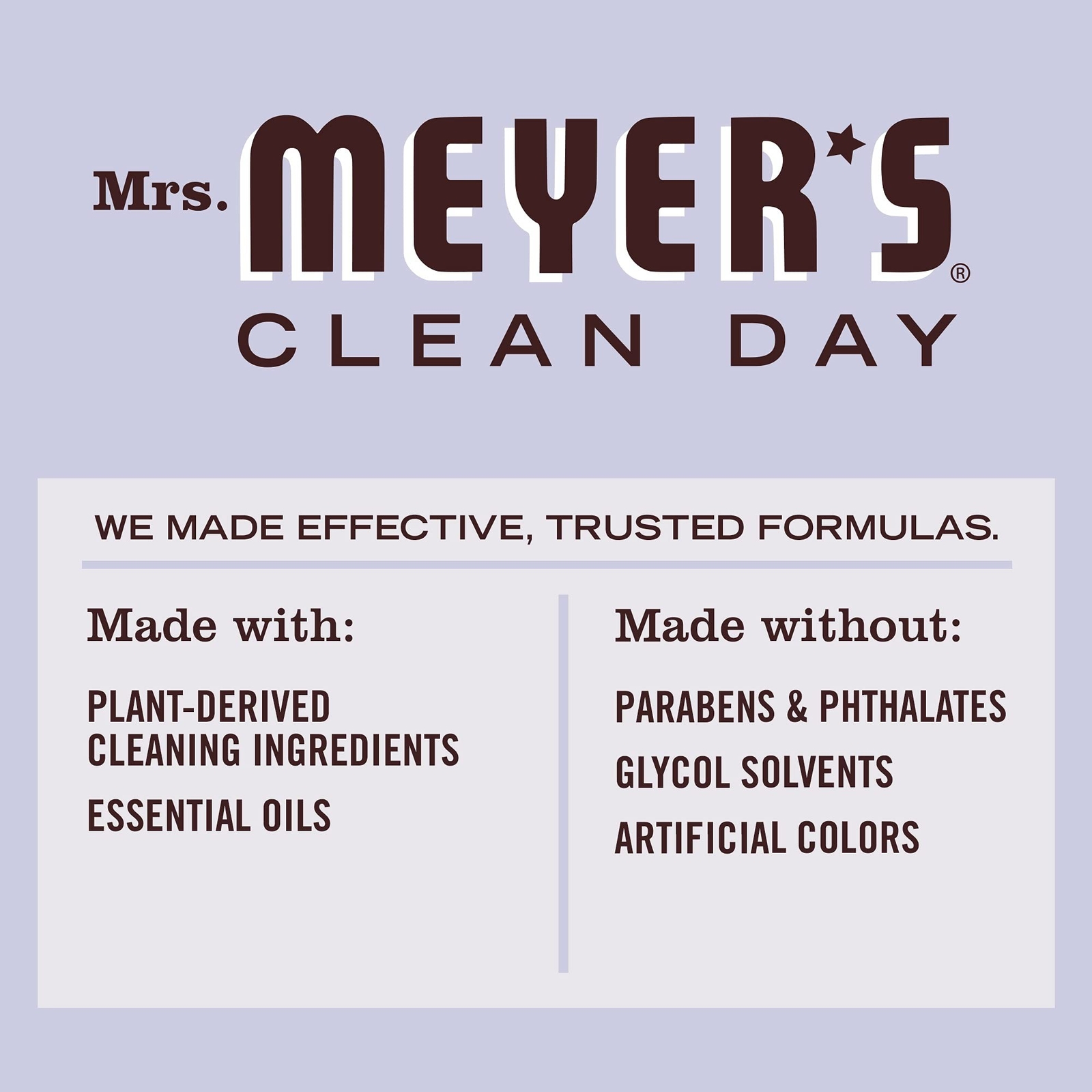 Mrs. Meyer’s All-Purpose Cleaner Spray, Lavender, 16 fl. oz – Pack of 3