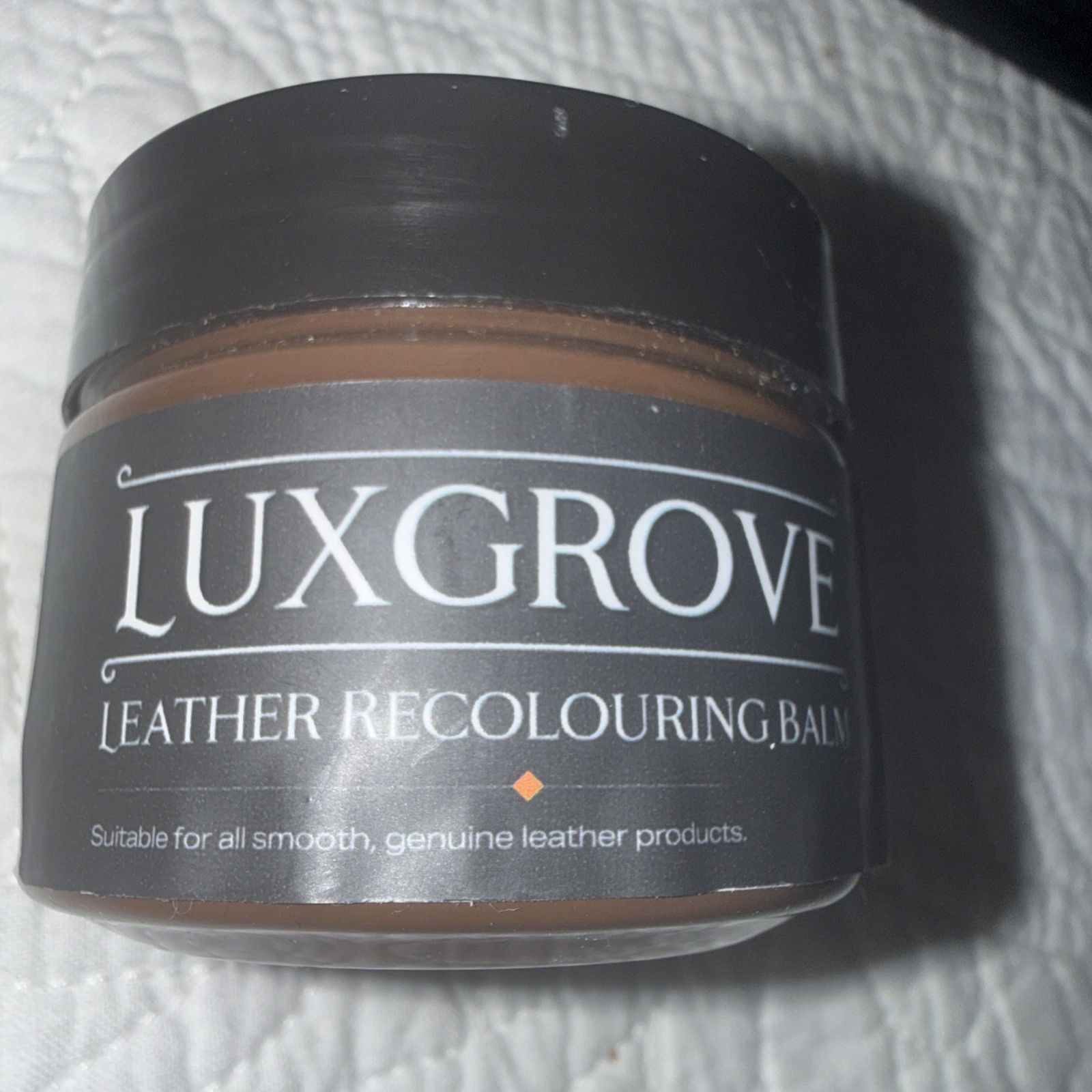 Luxgrove Dark Brown Leather Recoloring Balm, Leather & Vinyl Repair Kit
