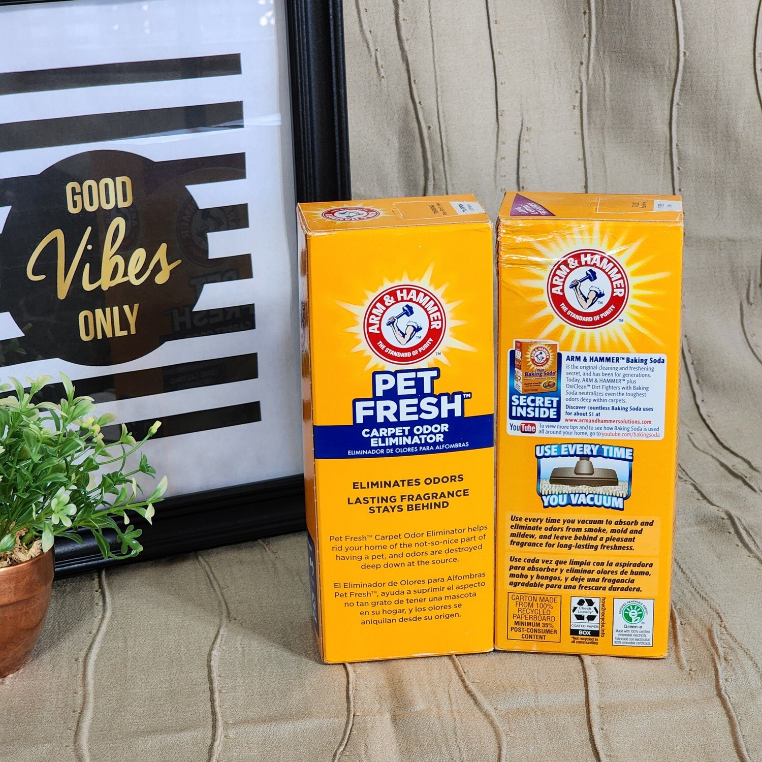 Arm & Hammer Pet Fresh Carpet & Room Odor Eliminator + Fresh Scensations Island